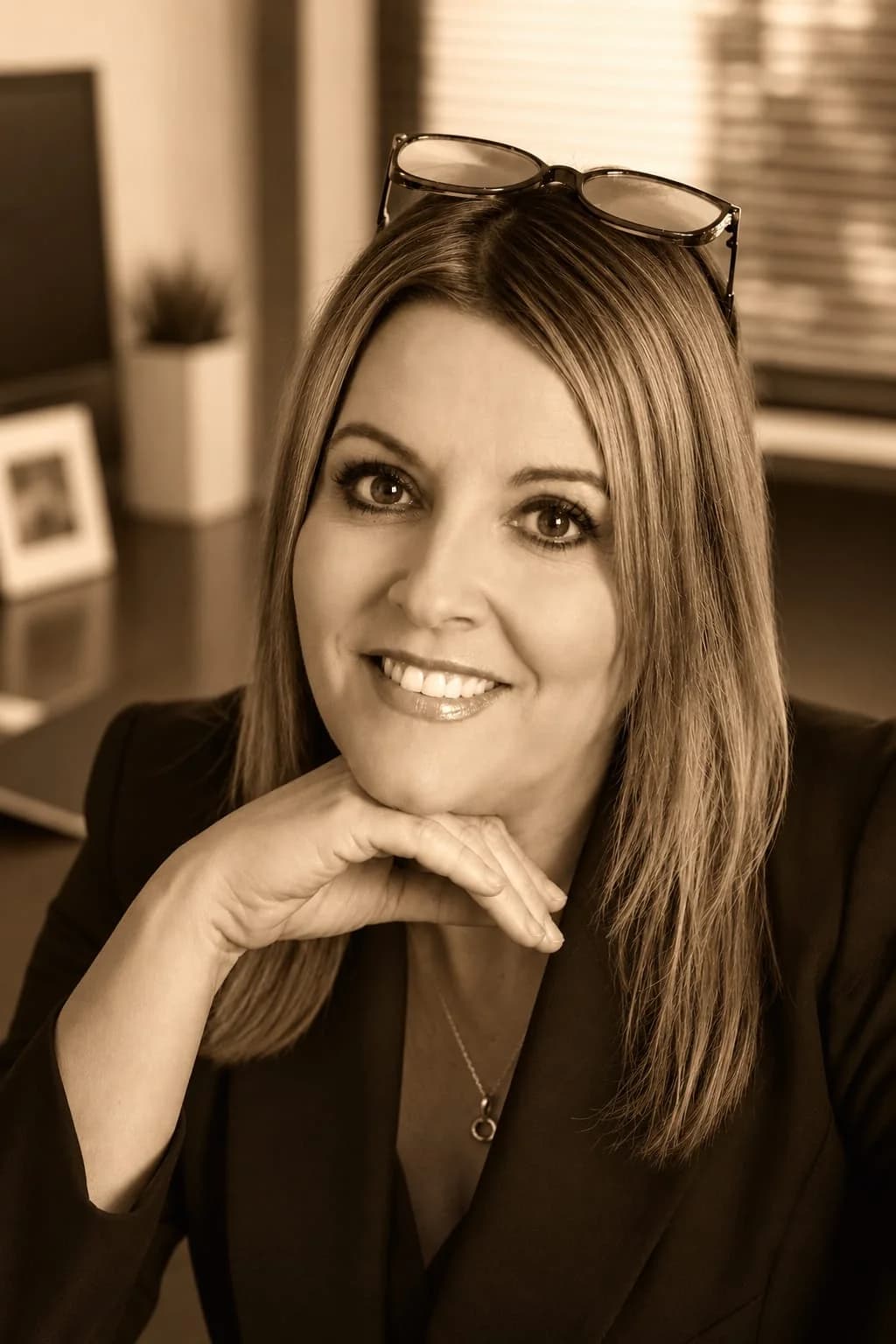 Portrait of Caroline Reed, founder of The Nervous System Institute.