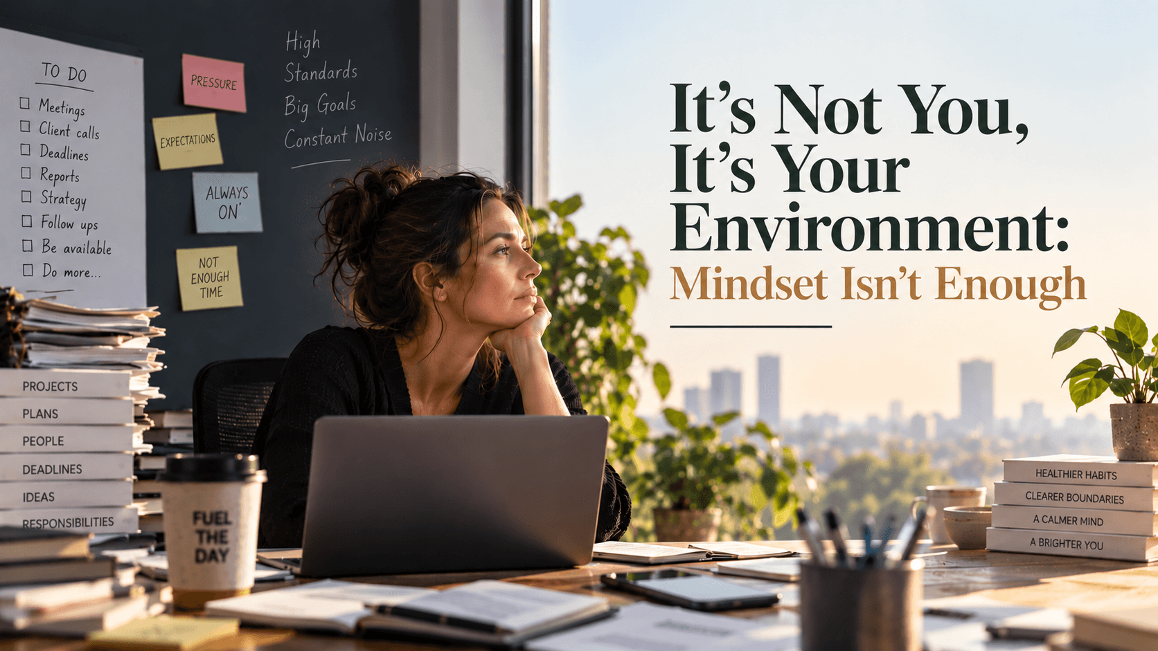 It's Not You, It's Your Environment: Mindset Isn't Enough